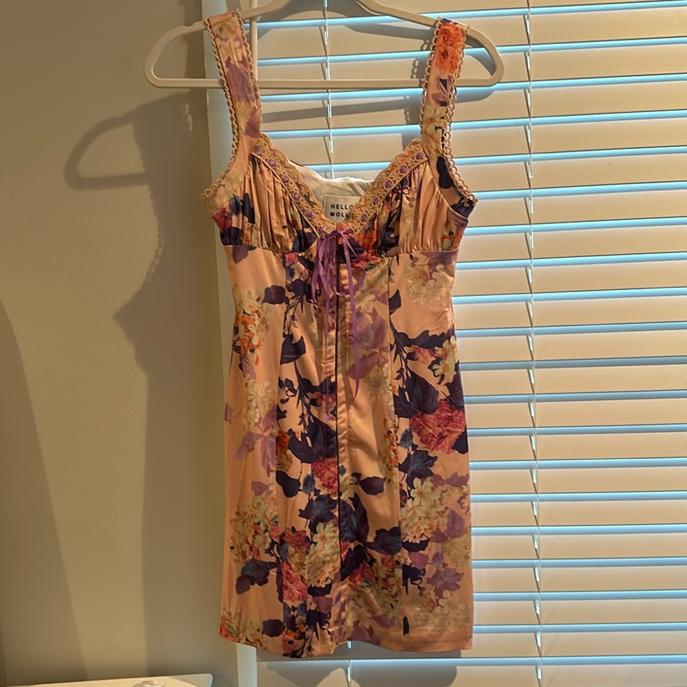 Homecoming floral dress